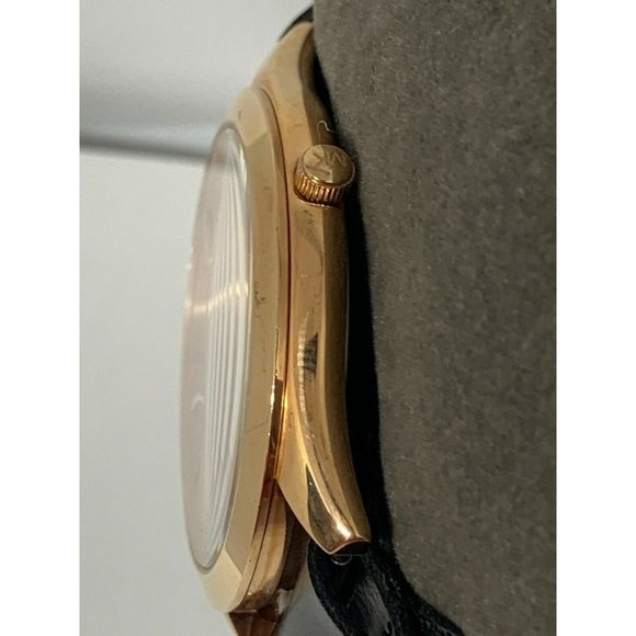 Michael Kors MK4301 Women Black Leather Analog Ros main image 10